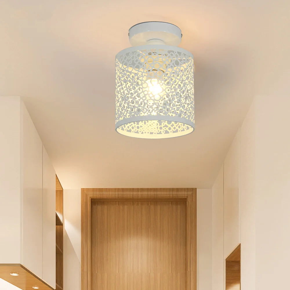 Modern Retro Design Iron Ceiling Light