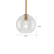 A - Transparent - 25 cm / White hot