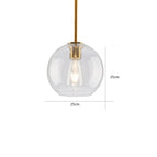 A - Transparent - 25 cm