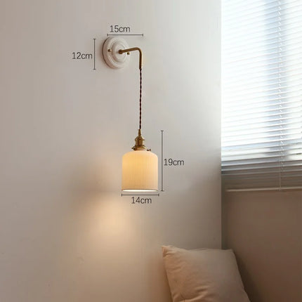 Applique Murale LED Suspendue Céramique