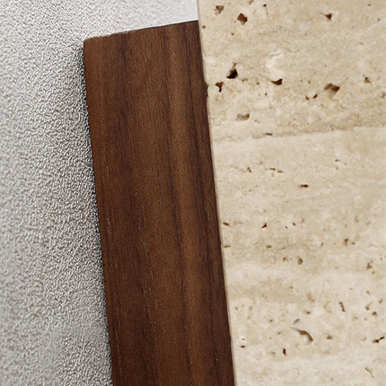 Wandleuchte aus natürlichem Travertinstein