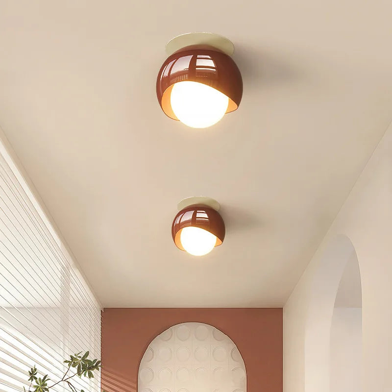 Nordic Minimalist LED Glass Ceiling Light