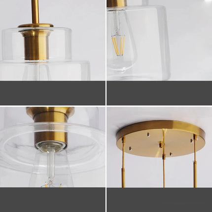 Nordic Minimalist Decorative Glass Pendant Light