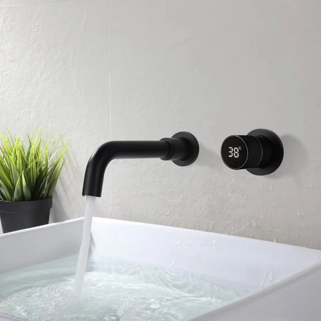 Brass Faucet with Digital Display