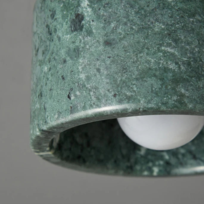 Circular Nordic Marble Ceiling Light