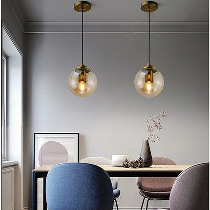 Nordic Water Drop Glass LED Pendant Light
