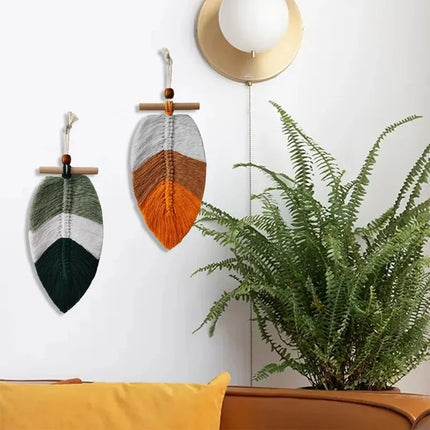 Set of Two Colorful Woven Sheets