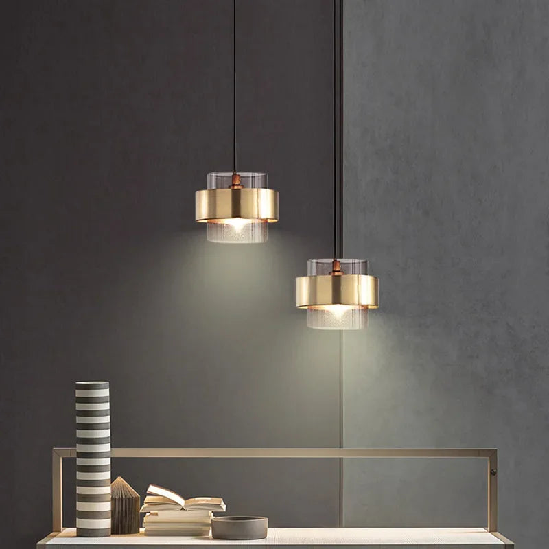 Nordic Glass Pendant Light Minimalist Finish