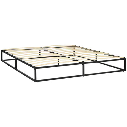 Somier 2 plazas 180x200 – Estructura metálica minimalista con espacio de almacenaje
