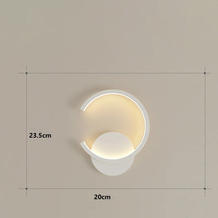 Circular Arc LED Wall Light