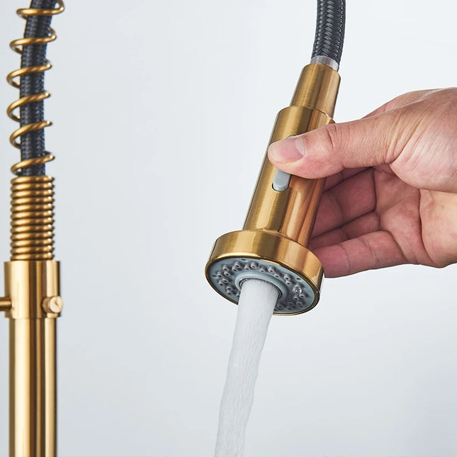 Gold Design Wasserhahn 360° Drehung