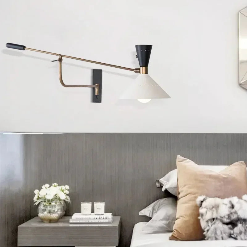 Nordic Wall Lamp Adjustable Arm