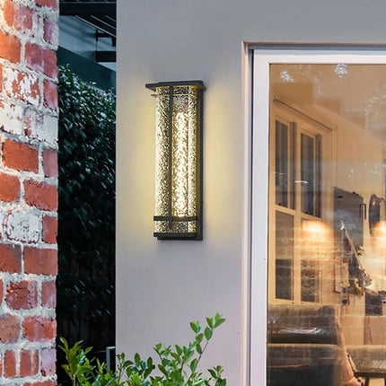 Acrylic Water LED Outdoor Wall Light