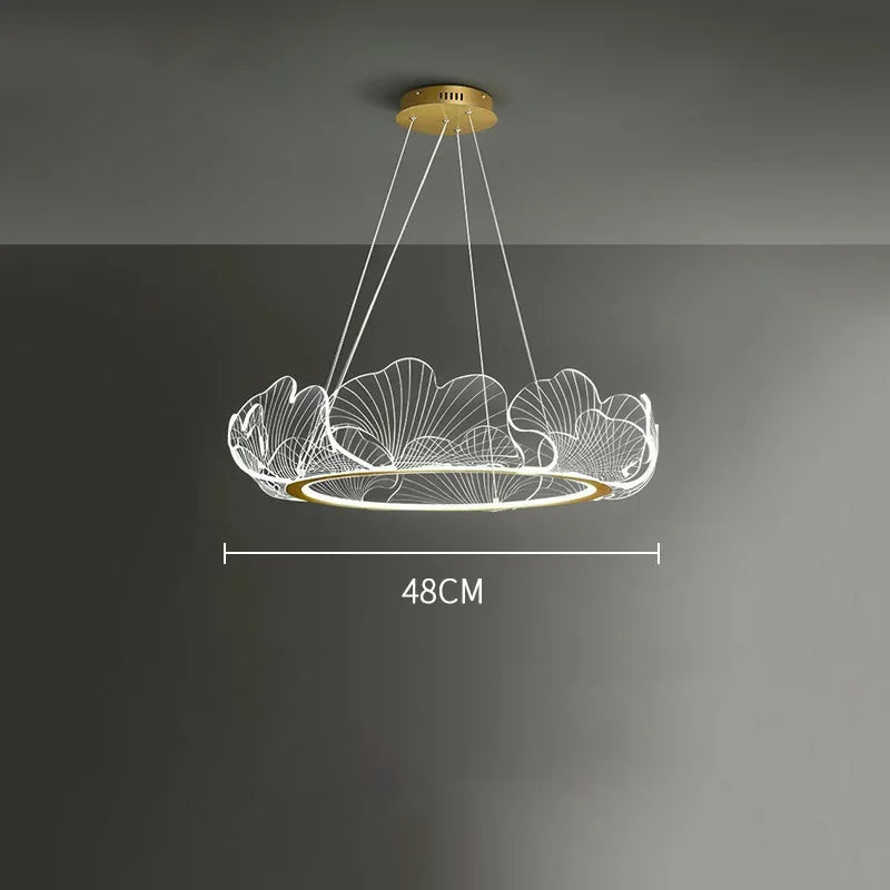 Kronleuchteraufhängung im nordischen Design