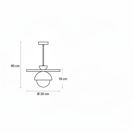 Nordische LED-Pendelleuchte, kreatives Design