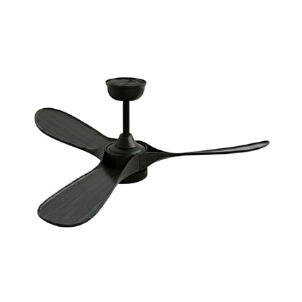 Ventilador de Techo Silencioso Vintage con LED - Negro y Negro