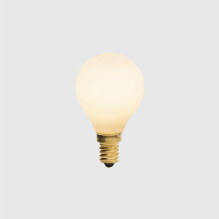 Ampoule LED Sphère E14 Verre Dépoli Blanc Chaud 4 W