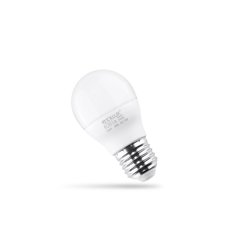 Dimensions E27 LED Bulb 3000K 7.5W 620 Lumens