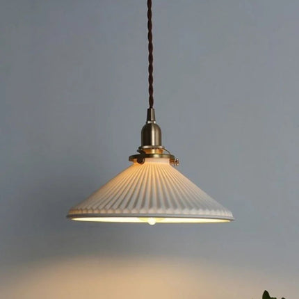 LED Ceramic Hanging Wall Light