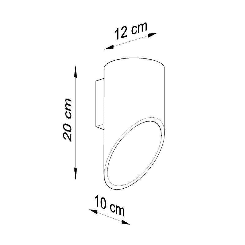 Dimensions Applique Bambou 20 blanc