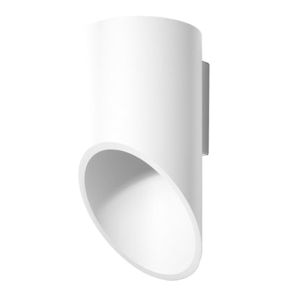 Applique murale Bambou 20 blanche en aluminium sur fond neutre