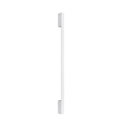 Applique Barre Contemporaine M blanche sur fond blanc, packshot