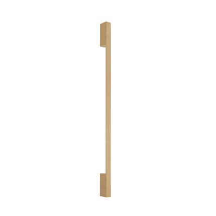 Applique Barre Contemporaine M dorée sur fond blanc, packshot