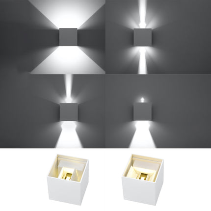 Instructions de montage de l'applique carrée LED IP54, étape 1
