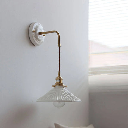 LED Ceramic Hanging Wall Light
