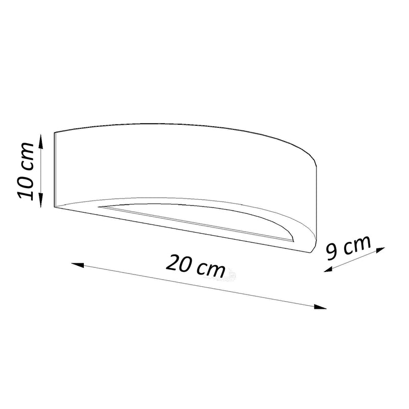Dimensions 20 Apliques de cerámica
