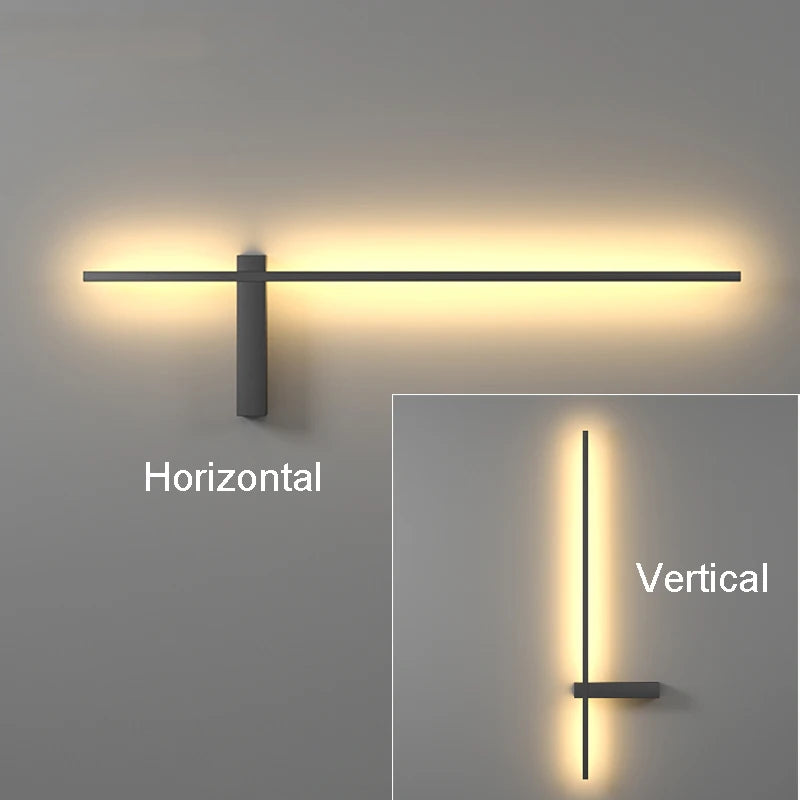 Exterior Wall Light Waterproof Aluminum Bar