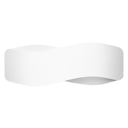 Applique murale Flux Lumineux 40 blanche, packshot studio sur fond blanc