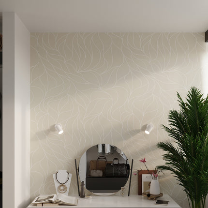 Schéma technique de l'applique focus moderne blanc, détails de montage et de câblage.