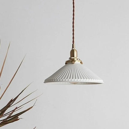 LED Ceramic Hanging Wall Light