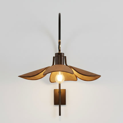 Applique murale japonaise Wabi-Sabi lin