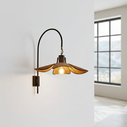 Applique murale japonaise Wabi-Sabi lin