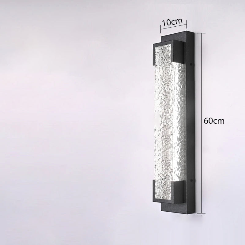 Cascade LED Steel Wall Light