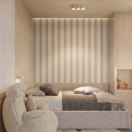 Applique murale Aura beige, vue d'ambiance