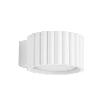 Applique murale Aura blanc, packshot sur fond blanc