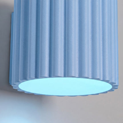 Applique murale Aura bleu azur, vue de détail
