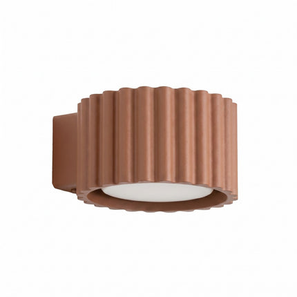 Applique murale Aura moka, packshot sur fond blanc