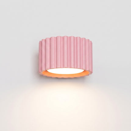 Applique murale Aura rose poudré, vue de détail