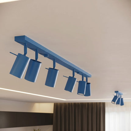 Applique Murale Directionnelle LED Bleu Azur, mise en situation 3