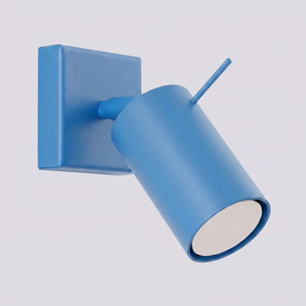 Applique Murale Directionnelle LED Bleu Azur, packshot de trois quarts