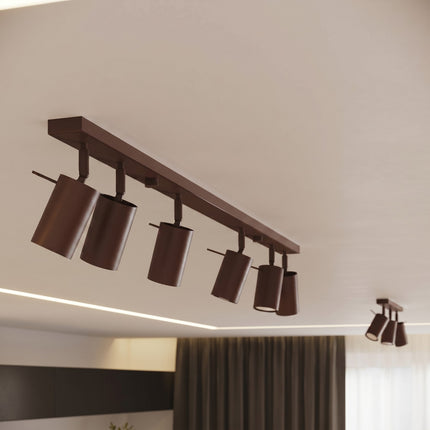 Applique Murale Directionnelle LED Brun Chocolat, mise en situation 3