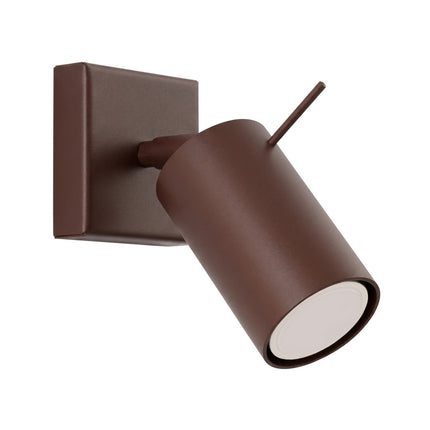 Applique Murale Directionnelle LED Brun Chocolat, packshot sur fond blanc
