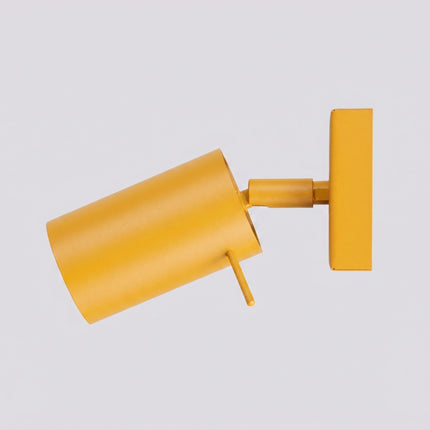 Applique Murale Directionnelle LED Jaune Ambré, packshot de trois quarts