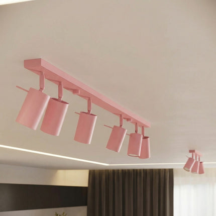 Applique Murale Directionnelle LED Rose Poudré, mise en situation 3
