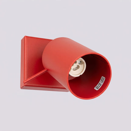Applique Murale Directionnelle LED Rouge Vif, vue de détail
