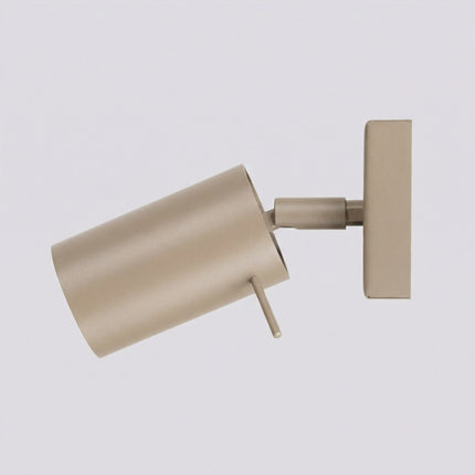 Applique Murale Directionnelle LED Taupe, packshot de trois quarts